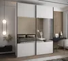 MEBLE KRYSPOL LUX 4 Schrank - 245,5x200x64cm - Weiß, Weiß, Produktbild-Vorschau 2