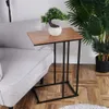 Industrieller Lofttisch aus schwarzem Metall für Produktbild-Vorschau 2