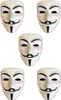 5x V wie Vendetta Maske | Anonymous | Party Halloween Produktbild-Vorschau 1