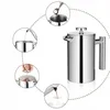 Kleine French Press Kaffeebereiter aus Edelstahl,Thermo Produktbild-Vorschau 5