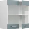 Hängeschrank Vicco R-Line Blau-Grau 60 cm mit Glastüren, Produktbild-Vorschau 5
