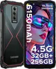 A smartphone is shown from the front and back, with a graphic of a woman's face and text overlays highlighting product features. Produktbild-Vorschau