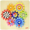 goki Zahnradspiel 7 Räder natur/bunt  Holz 21x21cm Produktbild-Vorschau 10