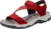 Rieker Trekkingsandalen - Rot Kunstleder Größe: 42 Normal Produktbild-Vorschau 59