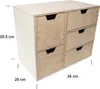 Creative Deco Schubladen-Box aus Birken-Sperrholz | 5 Produktbild-Vorschau 2