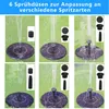 Solarpumpe Solar Springbrunnen 1.5 Watt Wasserspiel Produktbild-Vorschau 4