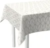 Tischdecke Style Hana weiß beige 200 x 140 cm Produktbild-Vorschau 1