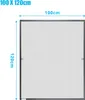 Aopunly síťka proti hmyzu do okna 100 x 120 cm moskytiéra s Náhled obrázku produktu 2