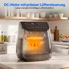 MEDION Airfryer XXL 6.6 L - Heißluftfritteuse mit Produktbild-Vorschau 6