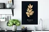 MuchoWow® MuchoWow® Gerahmtes Poster Zitat - Gold - Luxus Produktbild-Vorschau 3