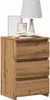 vidaXL Table de nuit Artisan-Chêne 40x35x62,5 cm Bois Voir les images du produit 1
