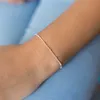 MATERIA Damen Armband Panzerkette mit Kugeln 1mm 925 Silber Produktbild-Vorschau 2