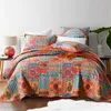 240 x 260 cm große, böhmische Patchwork-Tagesdecke aus Produktbild-Vorschau 1