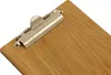 Clipboard drewniany DĘBOWA podkładka A5 ze SREBRNYM klipsem Podgląd zdjęcia produktu 4