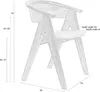 Zuiver NDSM Esszimmerstuhl mit Armlehne Holz Naurel/ Braun Produktbild-Vorschau 7