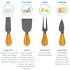 Tagliere per Formaggi e Set di Coltelli – Tagliere in Legno Anteprima dell’immagine prodotto 12