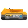 A DeWalt Powerstack 18V battery pack is shown against a white background. Anteprima dell’immagine prodotto