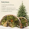 FAIRYTREES Árbol de Navidad 220 cm Nordmann Exlusivo 100% Vista previa de la imagen del producto 4