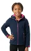 Trollkids Mädchen Trollfjord Softshelljacke navy/magenta Produktbild-Vorschau 3