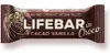 BATON Z KAKAO I WANILIĄ W POLEWIE CZEKOLADOWEJ RAW BEZ DODATKU CUKRÓW BEZGLUTENOWY BIO 40 g - LIFEFOOD Anteprima dell’immagine prodotto