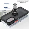 Honor X7 Hülle, Ring Halter Ständer Matte Transluzent TPU Produktbild-Vorschau 3