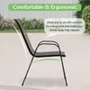 Gartenstühle 4er Set Stapelstuhl Camping Stapelbar Produktbild-Vorschau 5