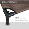 PawHut Hundebett Hundeliege Outdoor Katzenbett Haustierbett Produktbild-Vorschau 4