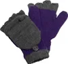 Halbfinger Handschuh mit Klappe in bunten Farben Produktbild-Vorschau 2