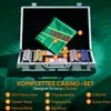 SPORTNOW Pokerkoffer abschließbar Pokerset mit Koffer 200 Produktbild-Vorschau 4