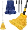 Set di mop per pavimenti in cotone HEVOL con manico in Anteprima dell’immagine prodotto 1