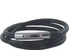 Lederkette 2 mm Herren Halskette schwarz 17-100 cm lang mit Produktbild-Vorschau 1