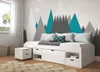 Timm Bett 90x200 cm, weiss. Produktbild-Vorschau 8