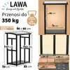 Regał na drewno kominkowe na zewnątrz Dach 91×56×117 cm Podgląd zdjęcia produktu 2