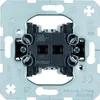 The back of a Berker Jalousie-Wippentaster module, showing the electrical connections and mounting plate. Anteprima dell’immagine prodotto