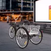 26 "Dospělá tříkolka 6 Speed Tricycle 3 Wheels Bicycle s Náhled obrázku produktu 8