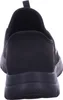 The back view of a black Skechers sneaker. Voir les images du produit
