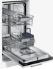 An open dishwasher with two racks pulled out. Anteprima dell’immagine prodotto