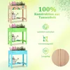 COSTWAY Letto da giardino rialzato con ripiano e scomparti Anteprima dell’immagine prodotto 4