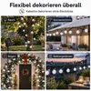 Solar Lichterkette Outdoor 5m 20 LEDs, Kristallkugeln, 2 Produktbild-Vorschau 8