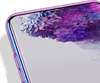 Close-up of a smartphone case with an iridescent finish, showing the edge and part of the screen. Produktbild-Vorschau