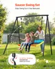 Balançoire de jardin VEVOR avec structure métallique en A, Voir les images du produit 2