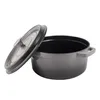 Eisentopf mit Deckel 4,3 L Vintage Cuisine Grau Ombre Produktbild-Vorschau 4