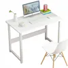 Biurko Komputerowe Białe Stolik Loft Pod Laptop Komputer Podgląd zdjęcia produktu 1
