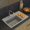 Granitan | Spülbecken Granit - Beige - 80x50x22 cm - Produktbild-Vorschau 3