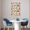 MuchoWow® Poster Blumen - Rosa - Schmetterling 60x90 cm - Produktbild-Vorschau 5