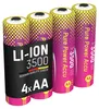 ANSMANN 1312-0042 ANSMANN Akkus Pure Power Li-Ion Mignon AA Voir les images du produit 2