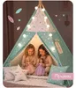 Nukido 740024 Kinder-tipi met lampjes – mintgroen met Productafbeelding-voorbeeld 16