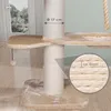 HAPPYPET XXL Kratzbaum-Landschaft für große Katzen - 2-in-1 Produktbild-Vorschau 3