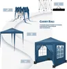 WOLTU Pavillon faltbar 2x2m mit 4 Seitenteilen und 4 Produktbild-Vorschau 6