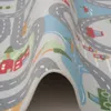 Kinder Spiel Straßenteppich Fun Town Grau, Größe:133x133 cm Produktbild-Vorschau 5